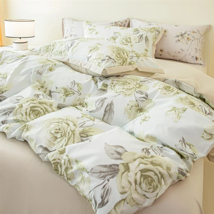 Tencel Printed Four-piece Bedding Set best