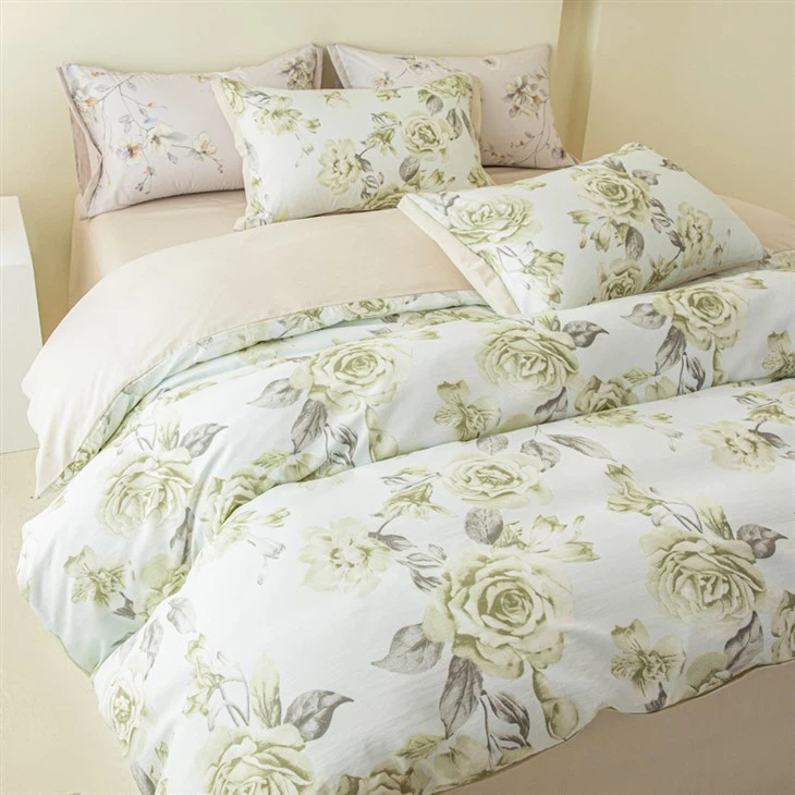 Tencel Printed Four-piece Bedding Set factory