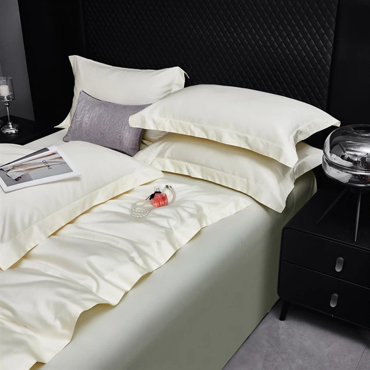 Tencel Solid Color 8-piece Bedding Set factory