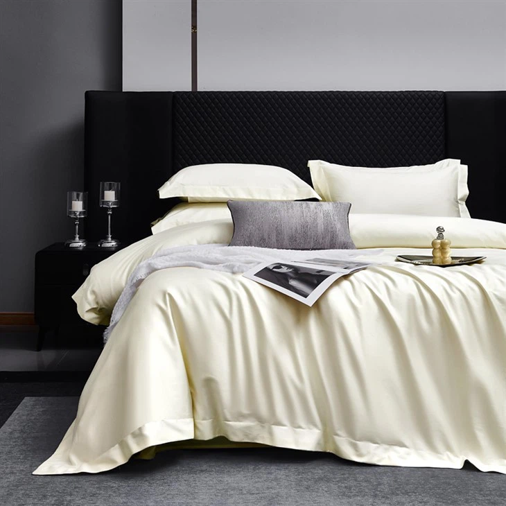 Tencel Solid Color 8-piece Bedding Set factory
