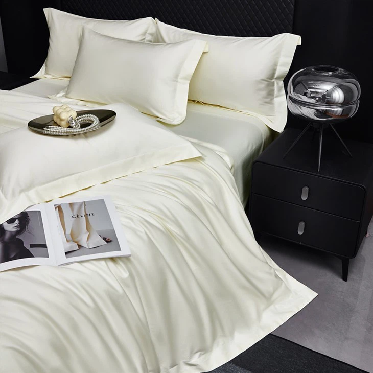 Tencel Solid Color 8-piece Bedding Set high quality